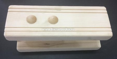 Ручка прямоугольная ЛИПА 24 см (компл) Веста