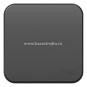 Выключатель ОП 1кл АНТРАЦИТ BLANCA