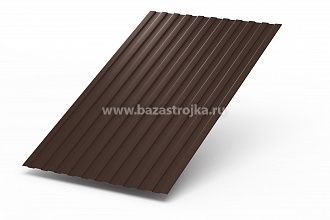 Профлист С8, Steelmatt RR32 темно-коричн. 2х1,2мх0,4мм
