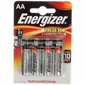 Батарейка Energizer Max LR6 АА 4шт/упак