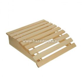 Подголовник ЛИПА жесткий для бани, сауны 42*30 мм в ассортименте