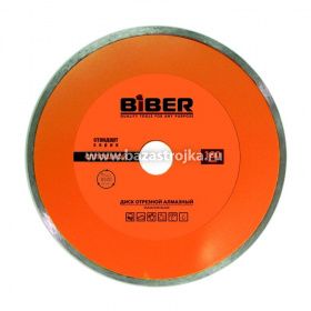 Диск алмазный сплошной сухая резка 180х22,2 СТАНДАРТ БИБЕР (70224)