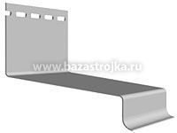 Отлив  3,05х0,1м, пломбир, Дёке
