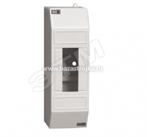 Щит навесной ЩРН-П- 2 IP30 пластиковый белый без двери КМПн 1/2 (1ряд, 2модуля) 