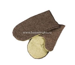 Рукавицы суконные с брезент. наладонником