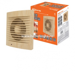 Вентилятор накладной D100 серый ЭРА.WAVE