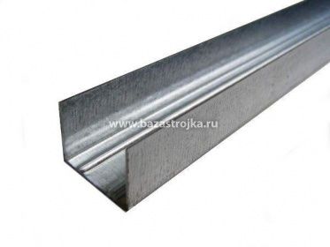 Профиль направляющий 75х40х0,45-0,5 дл.3м