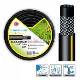 Шланг 3/4 садовый армированный 25м Black Crystal Aquapulse