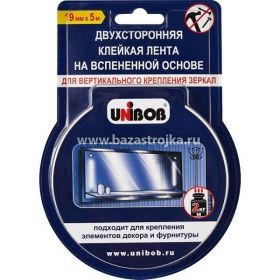 Лента монтажная для зеркал 1,9х500см UNIBOB