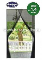 Сетка москитная 0,75х2,2 м-2 шт д/дверного проема БЕЛАЯ 