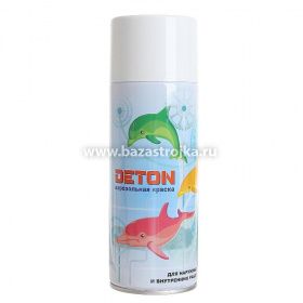 Эмаль-аэрозоль DETON бежевая, 0,52л (3012)