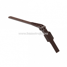 Крепление регулируемое ПВХ, ПРЕМИУМ Дёке, шоколад (8019)