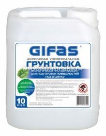 Грунтовка акрил. универсал. гл. проникн. ГИФАС 10 кг