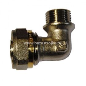 МП ОБЖИМ Угольник 20х1/2"П Altstream