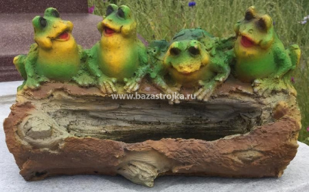 Фигурка садовая лягушки
