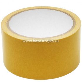 Скотч двухсторонний (полипропилен) 38 мм*25м 
