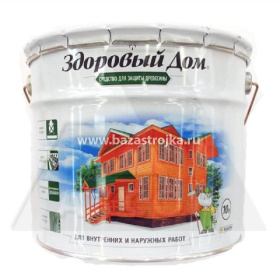 Антисептик Здоровый дом Махагон 10,0л (Лакра)