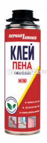 Клей-пена монтажная профес. ПЕРВАЯ ЛИНИЯ MINI PRO