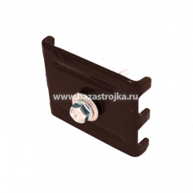 Комплект крепления (скоба + саморез 5,5х32) Grand line RAL 8017