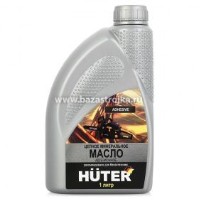 Масло для пильных цепей минеральное 1 л Huter