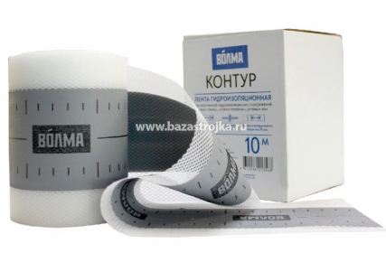 Лента гидроизоляционная ВОЛМА Контур 10м