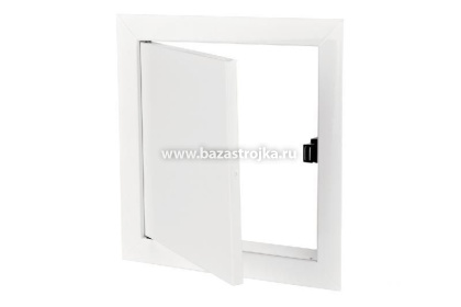 Лючок пластиковый с замком Д300х300
