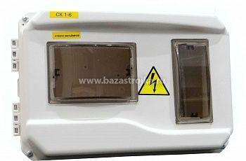 Щит учетно-распределительный пластиковый СК 1-8 IP55