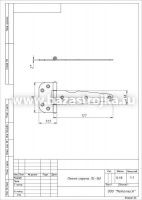 Петля стрела ПС-160 оксид