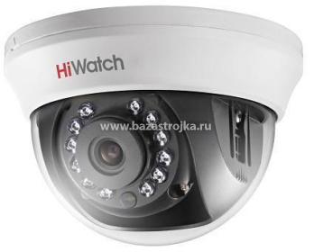 Видеокамера купольная DS-T101 (3.6 mm) HiWatch Купольная видеокамера