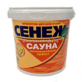 Антисептик Сенеж САУНА 117, 2,5кг