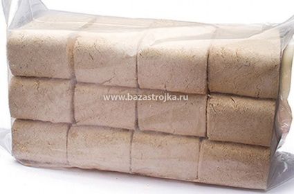 Брикеты топливные RUF  уп 12 шт (9,960кг) БЕРЕЗА