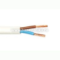Провод ШВВП 2*0,5 бухта 300м белый