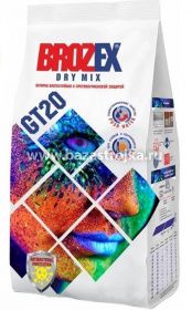 Затирка БРОЗЕКС GT20 серый 2 кг
