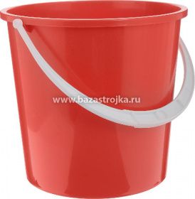 Ведро пластиковое хозяйственное , 12 л. пищевое