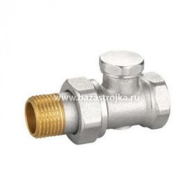 Вентиль запорный 3/4" прямой нижний HLV