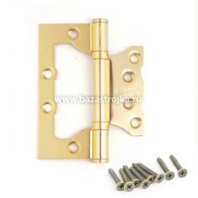 Петля 100х75х2,5 графит, без врезки