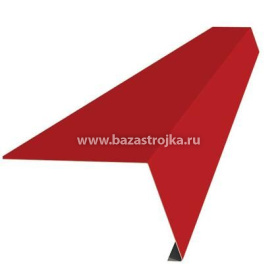 Планка карнизная 7024 серый графит 100х69х2000  
