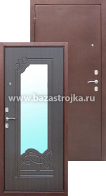 Дверь мет. АМПИР Венге 2050х960х60 (L)