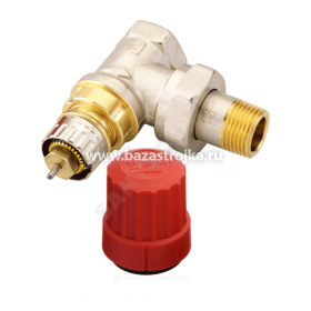 Вентиль термостатический 1/2" угловой верхний Danfoss 013G7013 (Дания)
