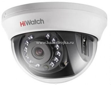 Видеокамера купольная DS-T101 (2.8 mm) HiWatch Купольная видеокамера