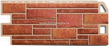 Сайдинг цокольный 1,135х0,474 камень (Бежевый) , Альта-Профиль