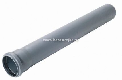 ПП Труба 50х1,8х1000 с раструбом Valfex