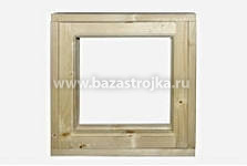 Блок оконный  710х710 (стеклопакет, фурнитура) ЛИПА