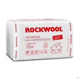 Минплита ROCKWOOL ЭКОНОМ 50х600х1000 уп. 12шт, 7,2 м2, 0,36м3 плотность 30