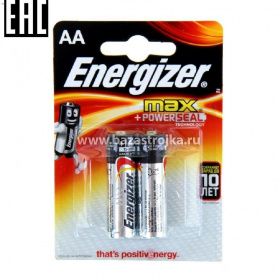 Батарейка Energizer Max LR6 АА 2шт/упак
