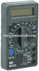 Мультиметр M832 (В832) прозвонка PROCONNECT